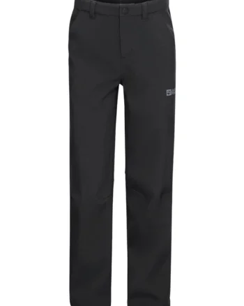 Pantaloni trekking copii  Fourwinds, Negru