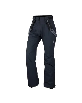 Women's comfortable ski pants 10K/10K BRYLEE, Negru