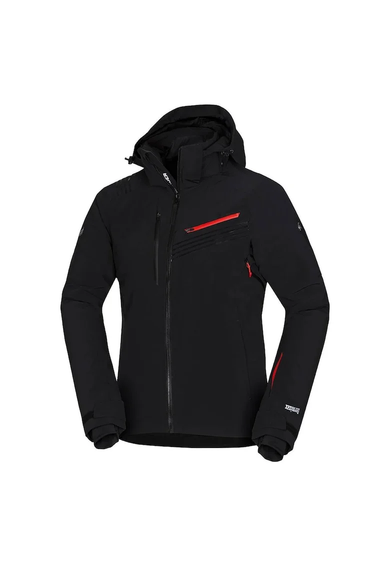 Men's luxury ski jacket DERMIZAX TOHNIS, Negru
