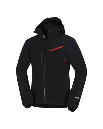 Men's luxury ski jacket DERMIZAX TOHNIS, Negru