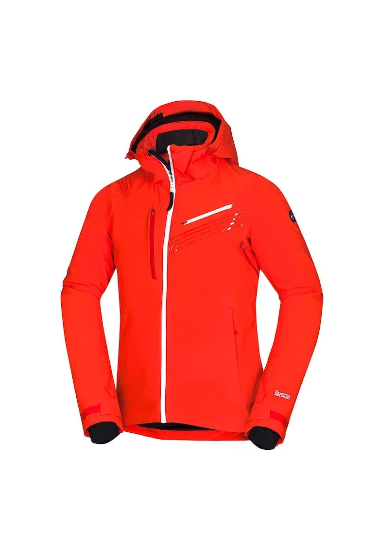 Men's luxury ski jacket DERMIZAX TOHNIS, Rosu