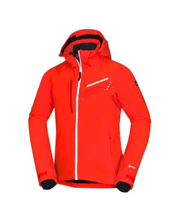 Men's luxury ski jacket DERMIZAX TOHNIS, Rosu