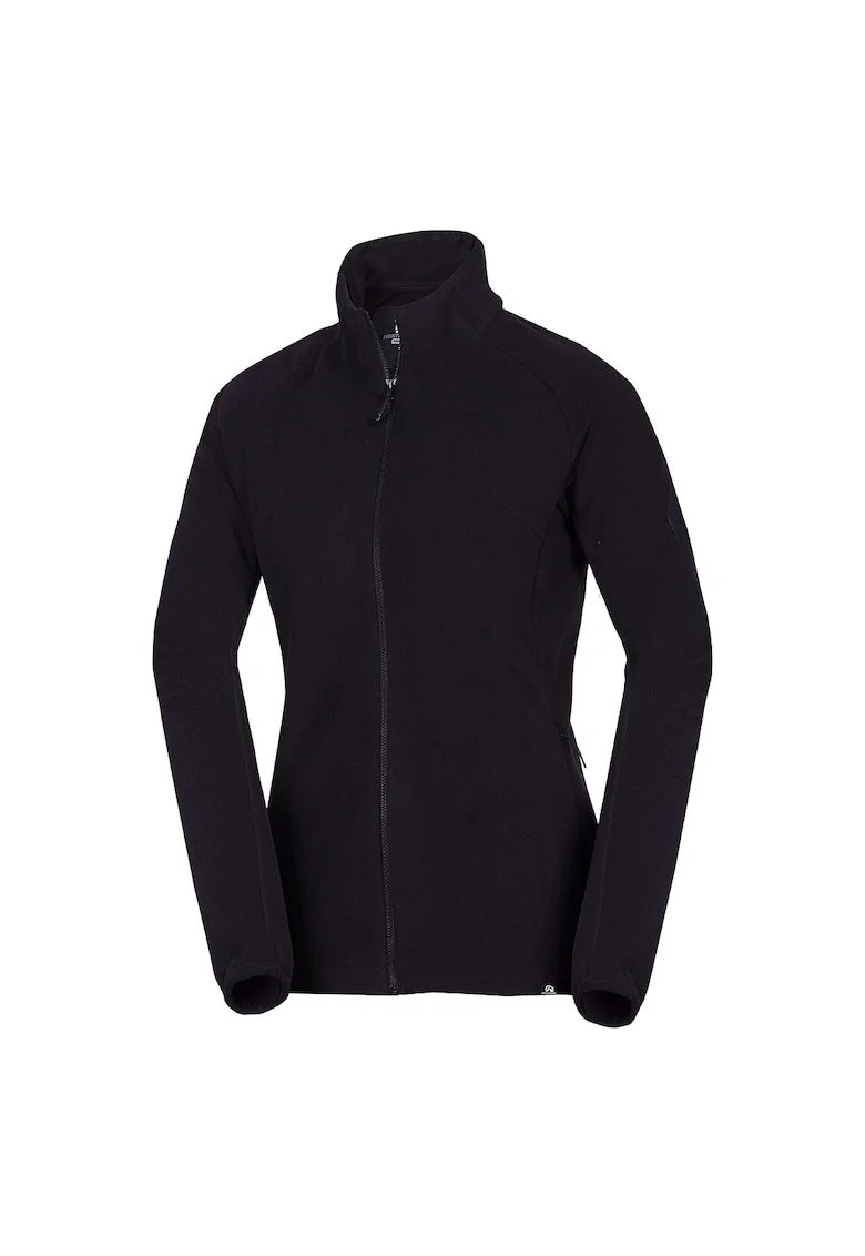 Women's Polartec® fleece sweatshirt SIROKA, Negru