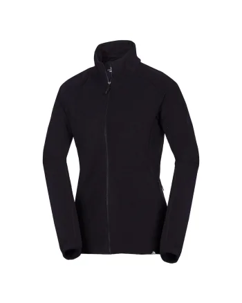 Women's Polartec® fleece sweatshirt SIROKA, Negru
