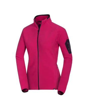 Women's Polartec® fleece sweatshirt SIROKA, Rosu