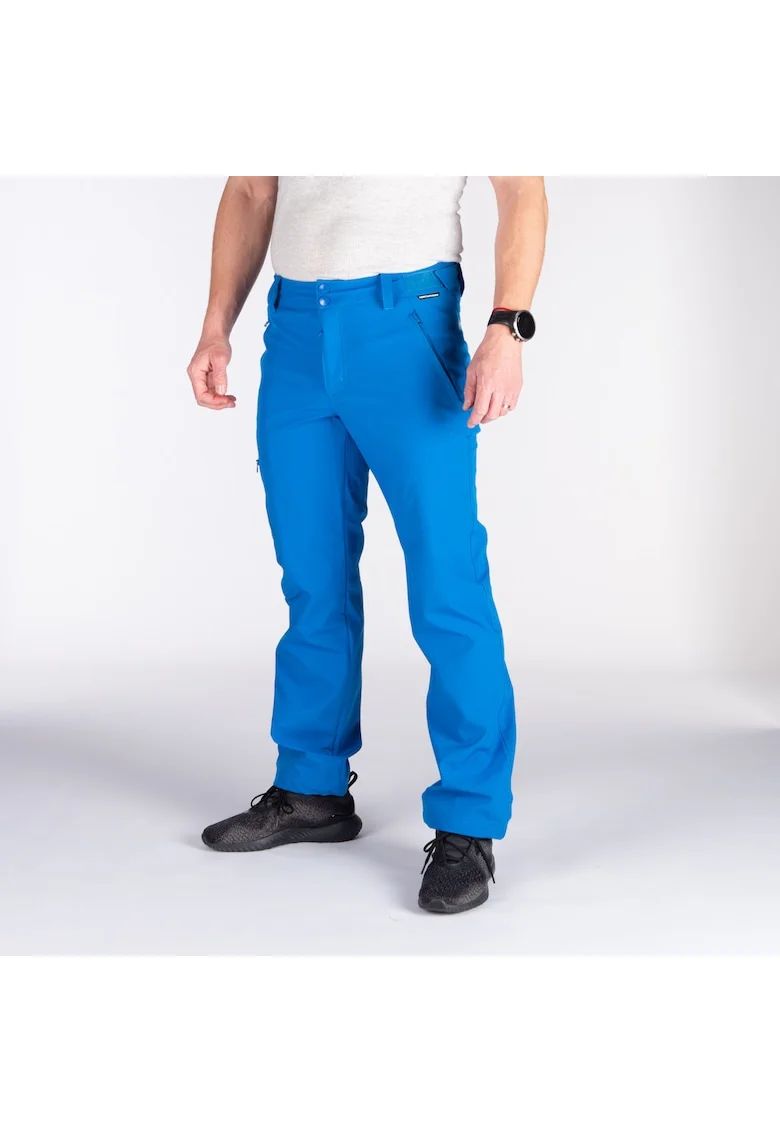 Men's softshell ski pants GINEMON, Albastru
