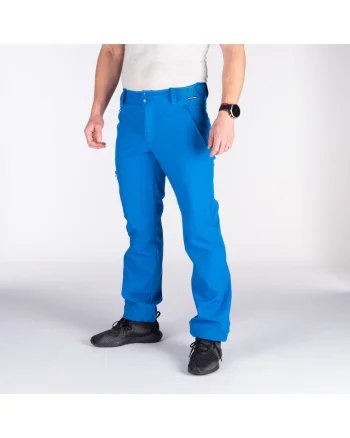 Men's softshell ski pants GINEMON, Albastru