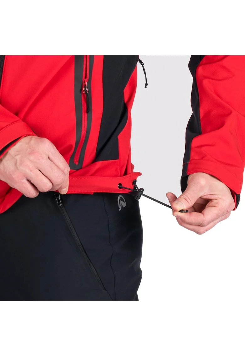 Men´s ski softshell jacket BORUM, Rosu