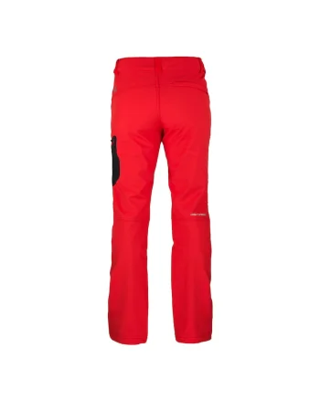 Men's insulated softshell trousers GINEMON NO-5007OR, Rosu
