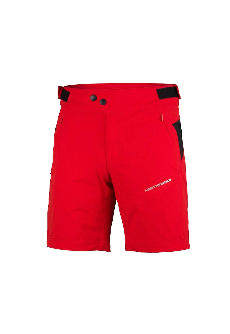 Men's bike shorts LOKE, Rosu