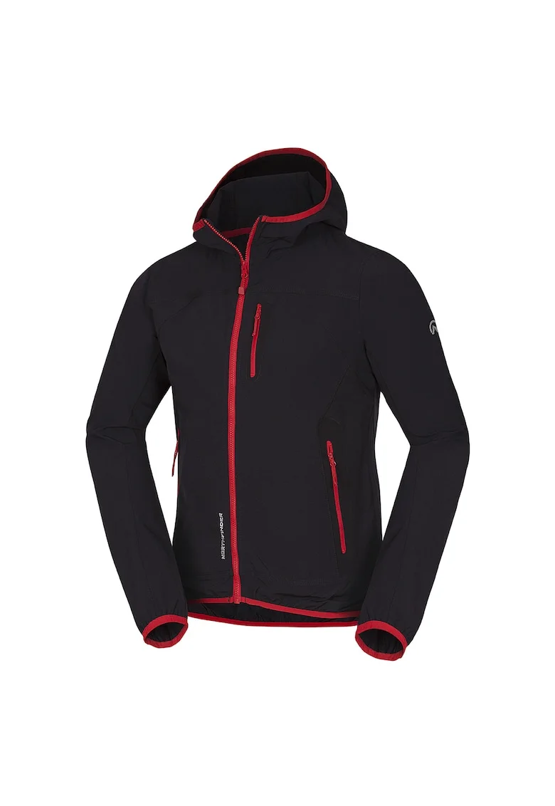 Men's softshell jacket active CASE, Negru