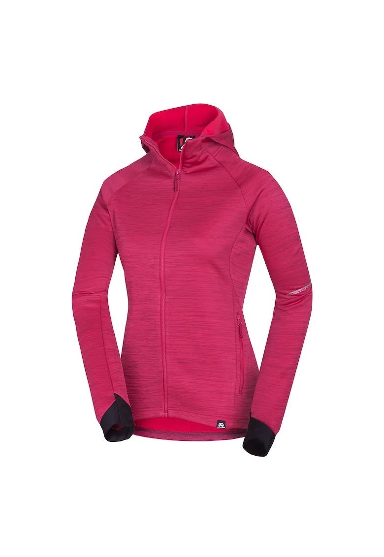 Women's universal functional hoodie BUIN, Rosu