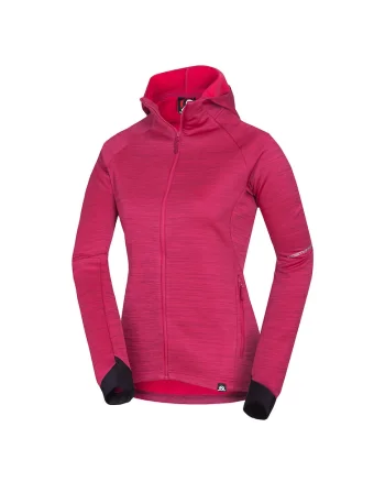 Women's universal functional hoodie BUIN, Rosu