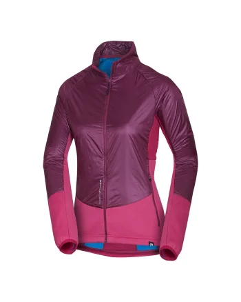 Women's hybrid jacket Polartec® ZLOMISKOVA, Rosu cireasa