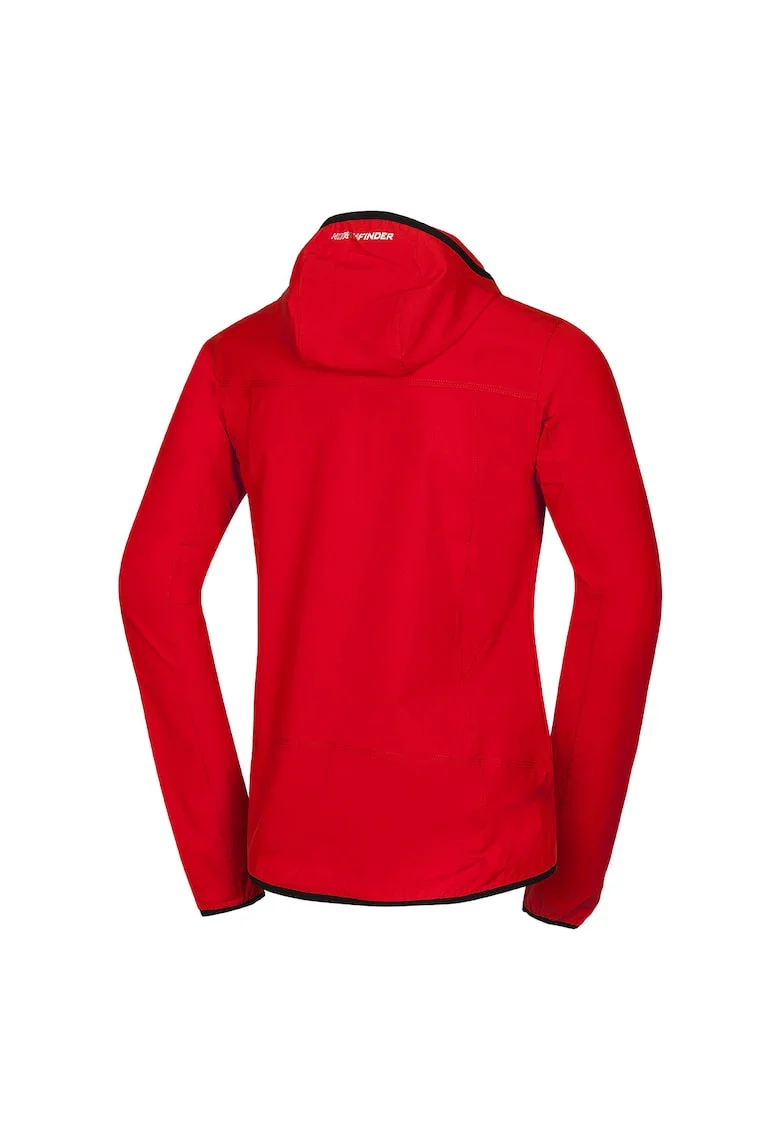 Men's softshell jacket active CASE, Rosu