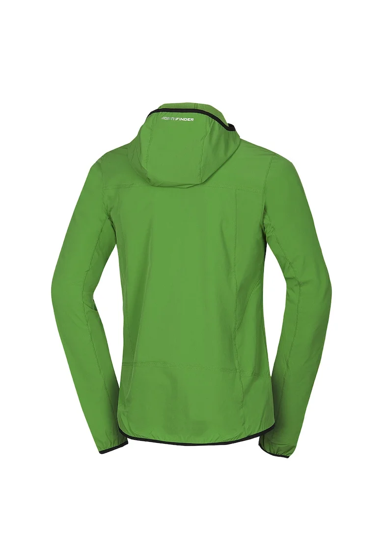 Men's softshell jacket active CASE, Verde
