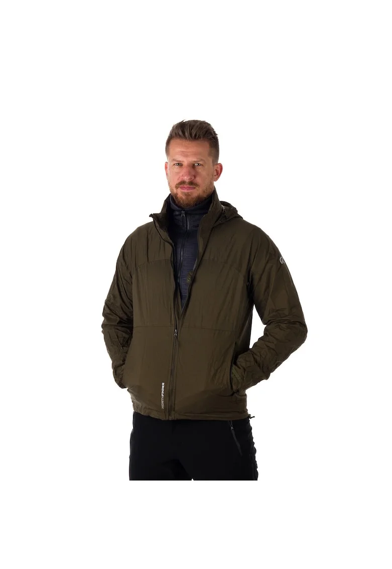 Men's waterproof multisport jacket stowable 2L NORTHKIT, Kaki pal