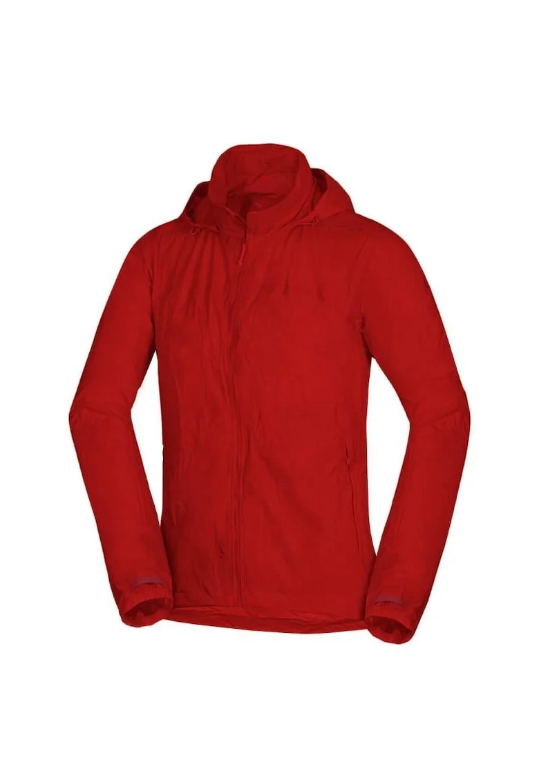 Men's waterproof multisport jacket stowable 2L NORTHKIT, Rosu