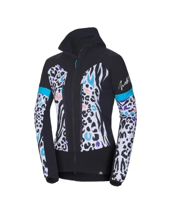 Women's hybrid ski-touring jacket Polartec® KRIZNA 1, Multicolor