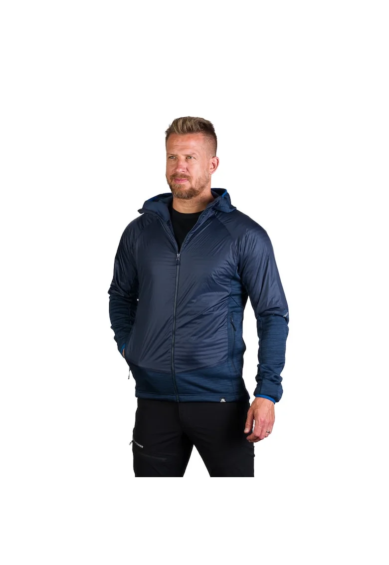 Men's hybrid jacket with active insulation CERVINO, Blue nights