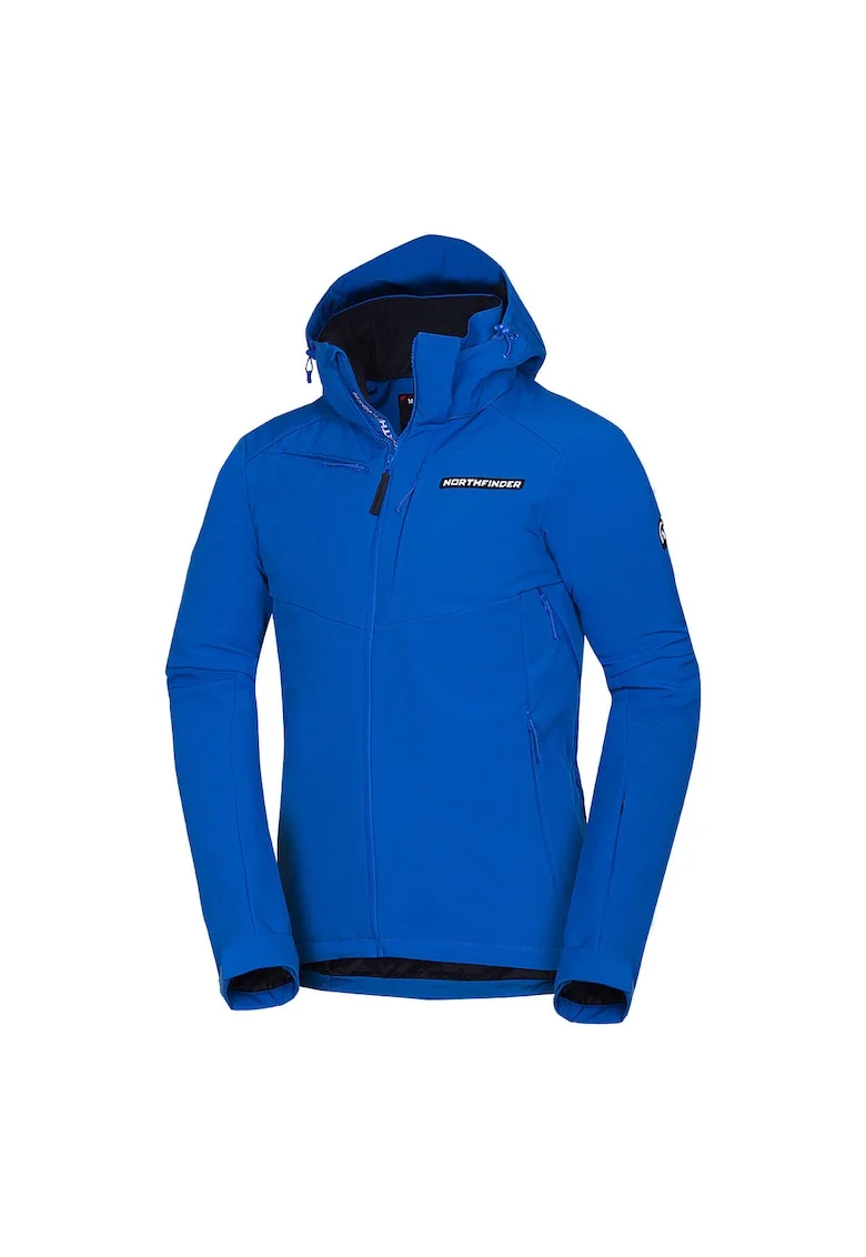 Men's ski jacket insulated DREWIN BU-50091SNW, Albastru
