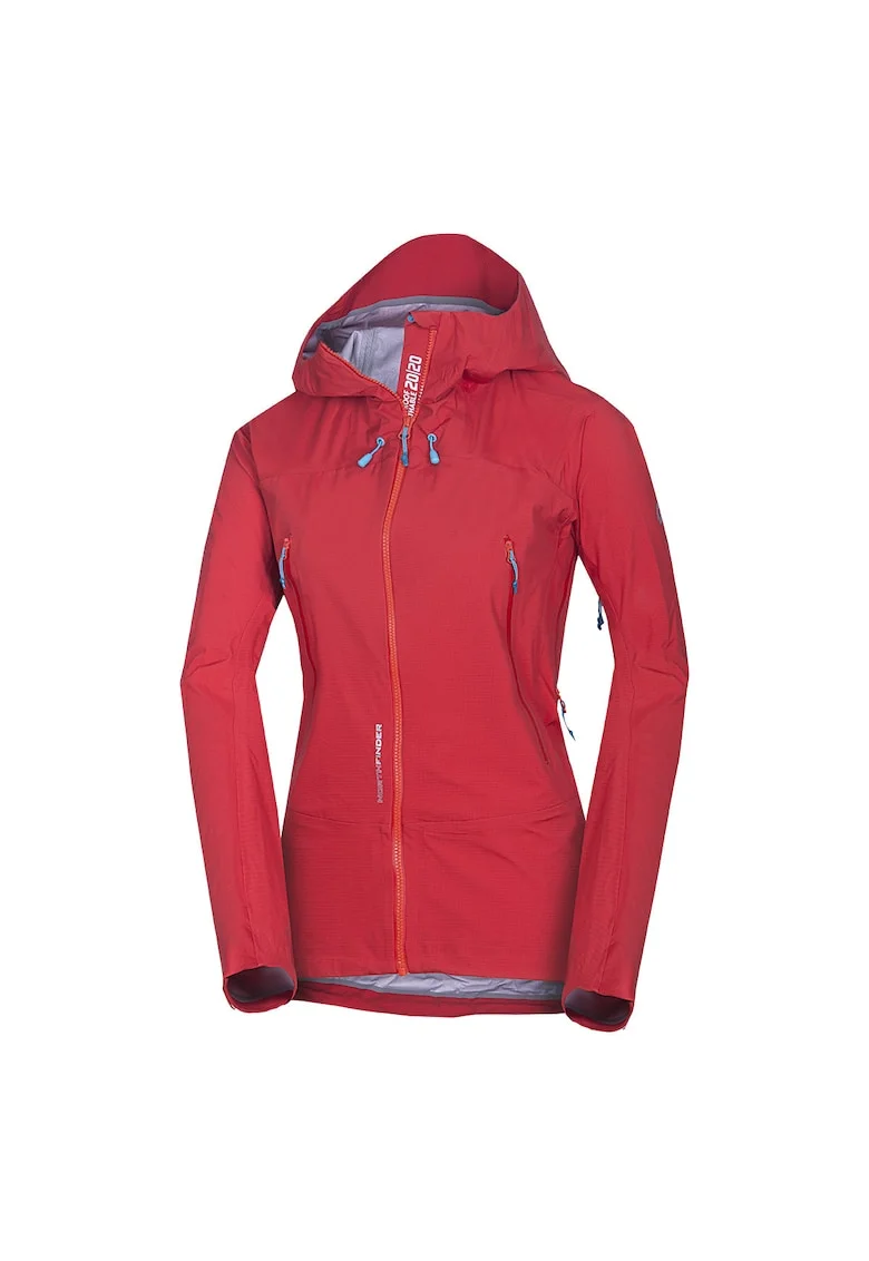 Women's technical hardshell jacket Pertex® Shield DRACIA, Rosu