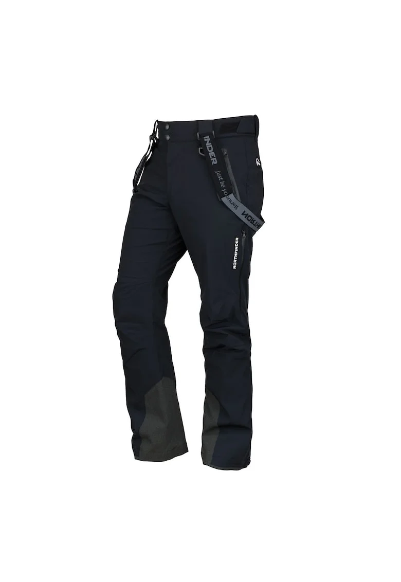 Men's winter trousers with full HOWARD equipment, Negru