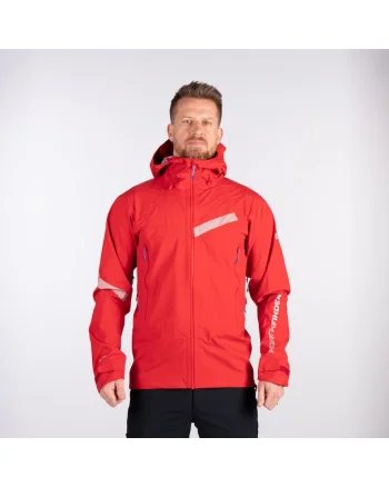 Men's technical hardshell jacket Pertex® Shield DRACI, Rosu