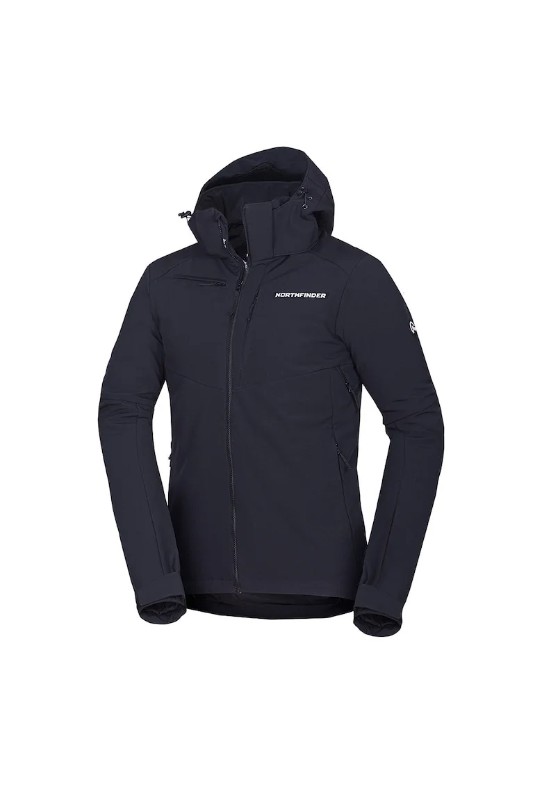 Men's ski jacket insulated DREWIN BU-50091SNW, Negru