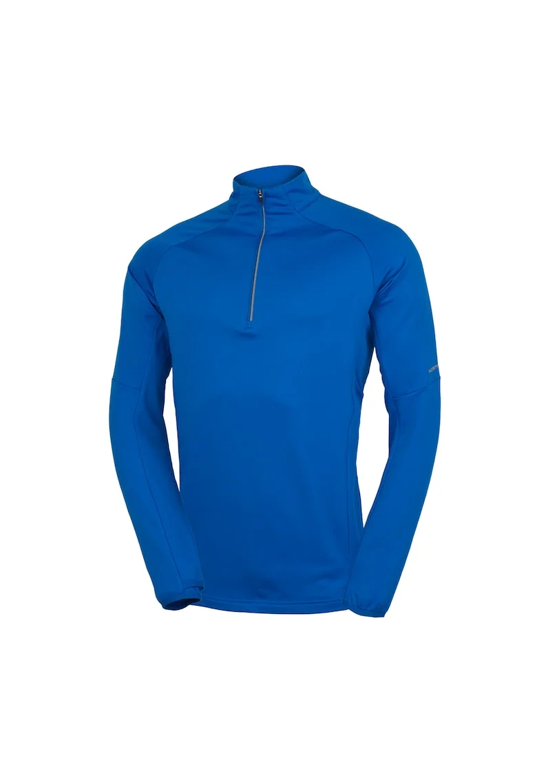 Men's technical ski sweater for active sports BARNEY, Bleumarin