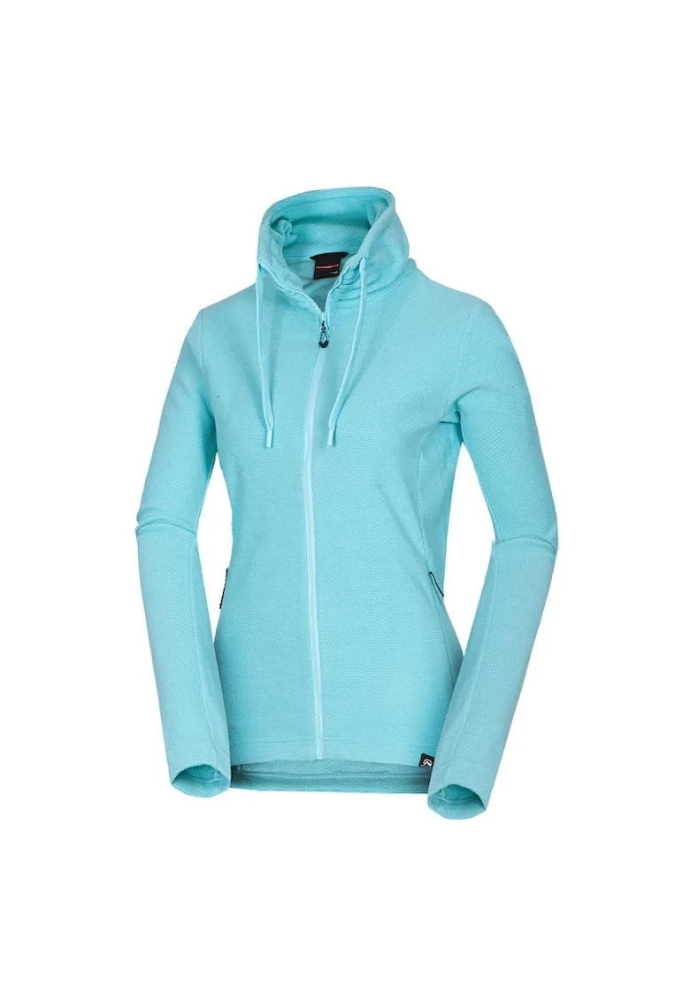 Women's outdoor active sweater BRIANNE, Albastru deschis