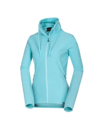Women's outdoor active sweater BRIANNE, Albastru deschis