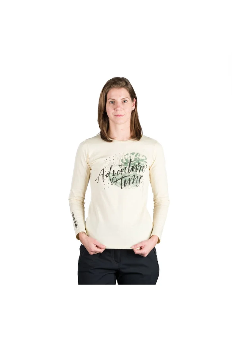 Women's organic cotton T-shirt DIYA, Alb fildes