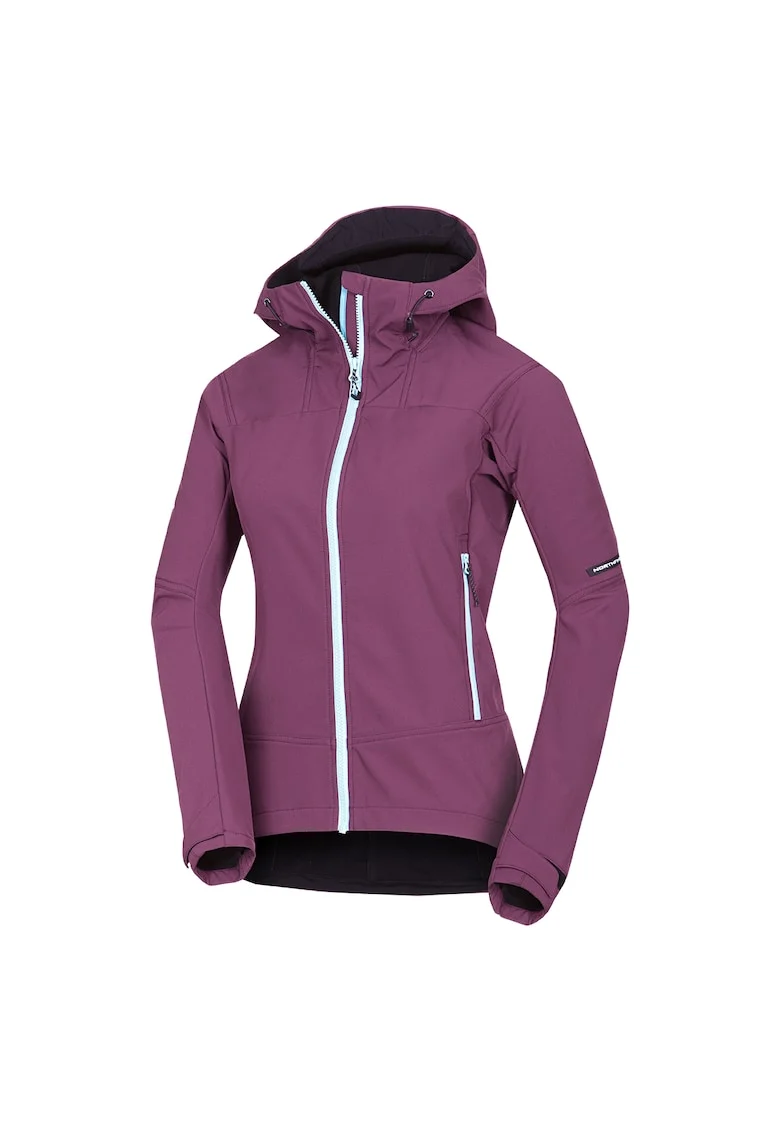 Women's travel softshell jacket 3L TIFFANI, Mov inchis
