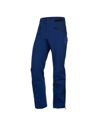 Men's ski softshell pants 3L BURT, Bleumarin