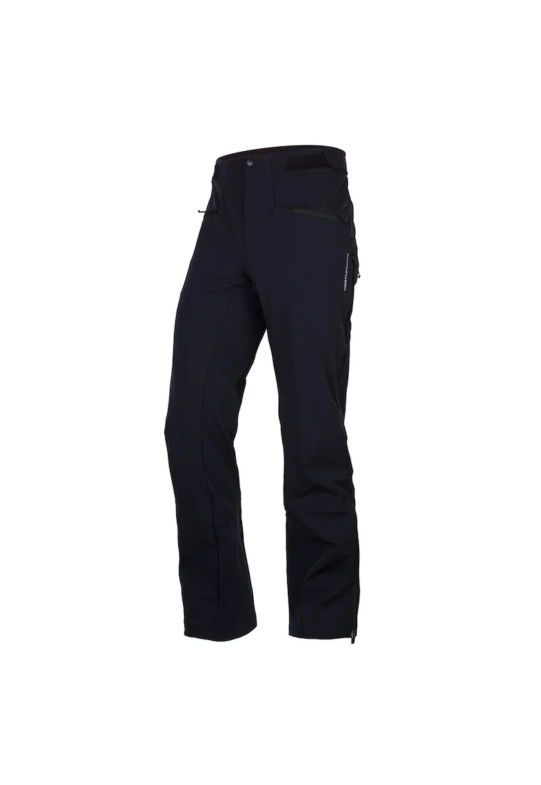 Men's ski softshell pants 3L BURT, Negru