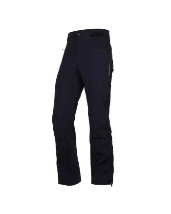 Men's ski softshell pants 3L BURT, Negru