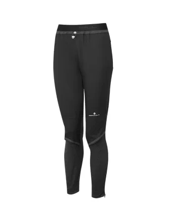 Pantaloni alergare dama  Tech Flex FW 2024, Negru/Bleumarin
