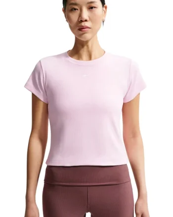 Tricou  Tight Ribbed SS 63185, Roz