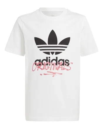 Tricou  Graphics Tee IY5455 Copii Alb, Alb