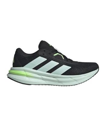 Pantofi Galaxy 7 cu logo, pentru alergare, Negru/Verde pal