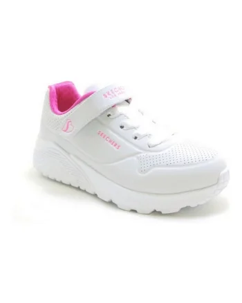 Pantofi sport pentru copii,  Uno Lite, 310451L-WHP, Alb/Roz