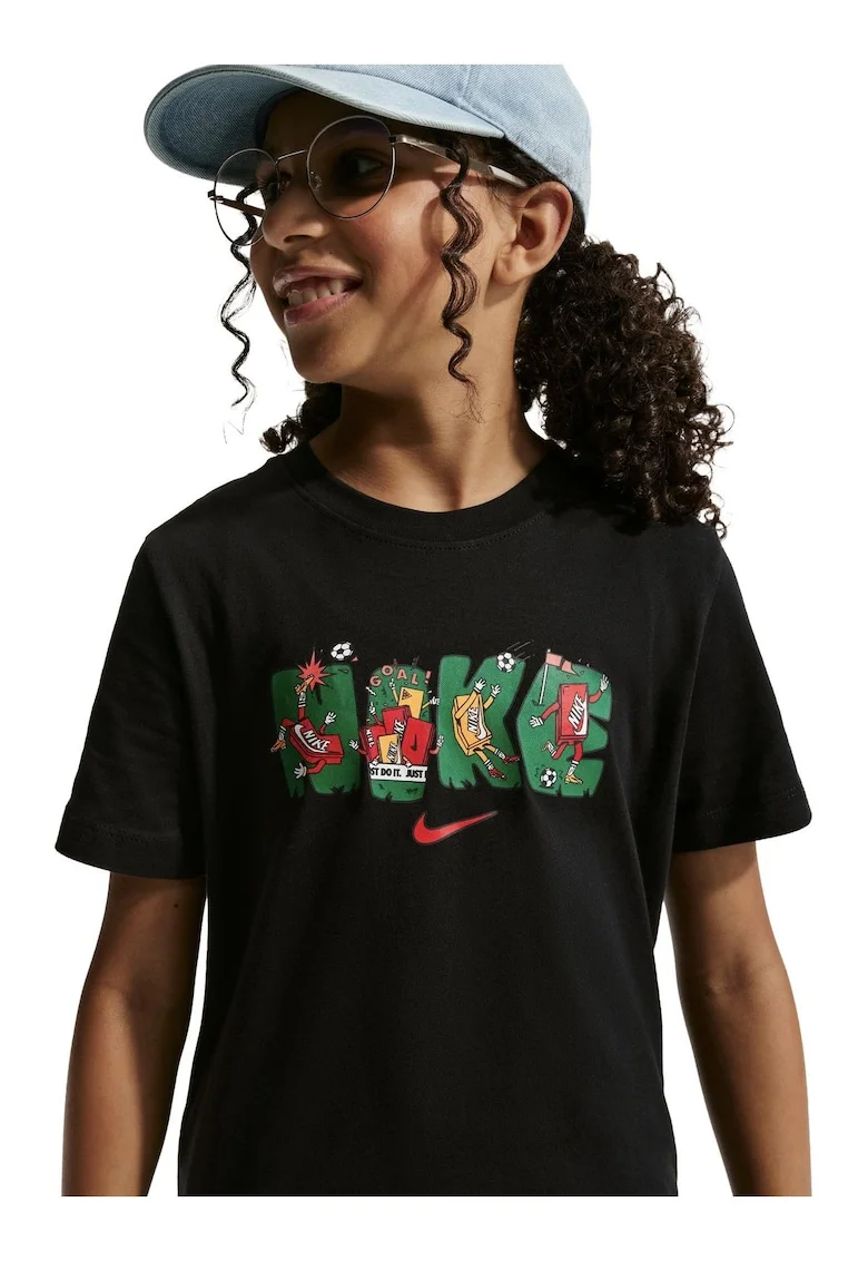 Tricou  K Nsw Tee Boxy Gfb IM9534010 Copii Negru, Negru