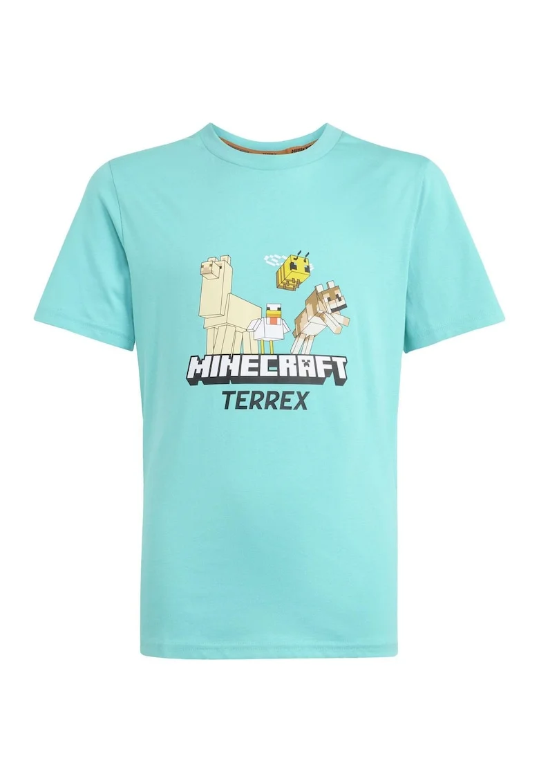 Tricou  K Mc Mt Tee JZ3588 Copii Turcoaz, Turcoaz