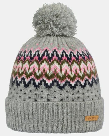 Caciula cu pompon si model jacquard