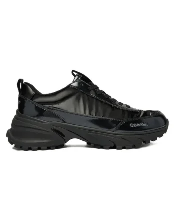 Pantofi sport dama  HIKE RUNNER LACE UP PEARL NY, Piele ecodwqfwqlogica, Negru, Negru