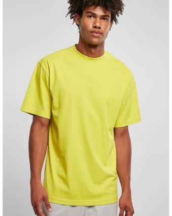 Tricou din bumbac cu decolteu la baza gatului