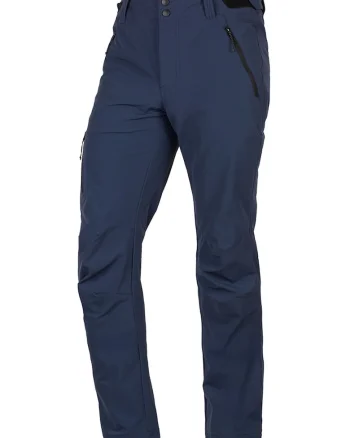 Pantaloni cu buzunare cu fermoar pentru trekking Borys, Bleumarin,