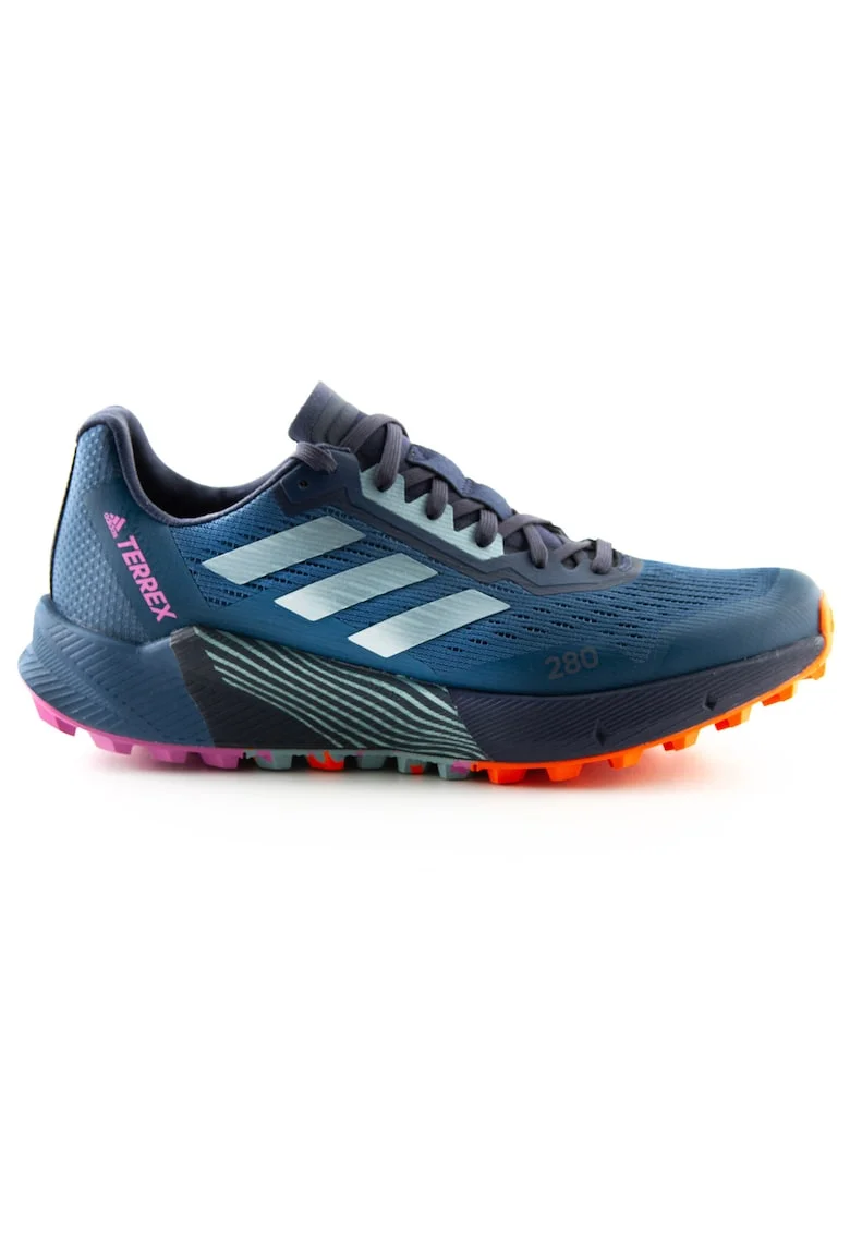 Pantofi sport dama  Terrex Agravic Flow 2, albastru, material reciclat,