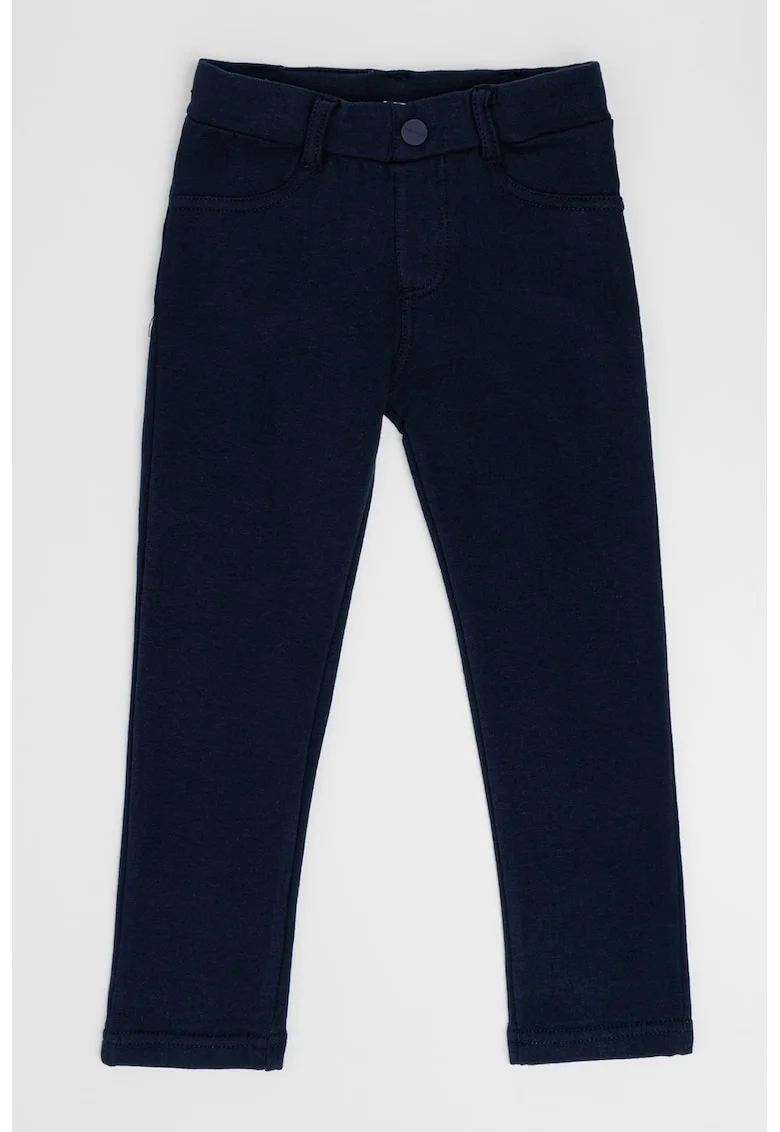 Pantaloni regular fit, Albastru petrol